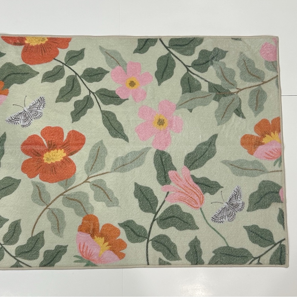 Rifle Paper Co. Washable Runner Rug - Picture 3 of 6